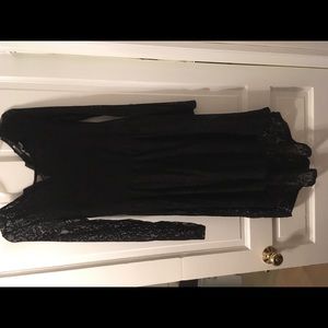 Forever 21 Lace Dress over tanktop slip